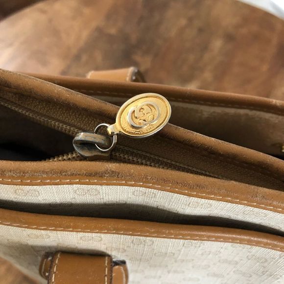 Gucci Cream and Tan Tote Bag - Picture 6 of 17